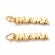 Pakabukas paauksuotas 18K auksu, 16.5x3x2mm