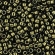 Toho biseris TR-15-422 Gold-Lustered Dk Antique Bronze
