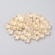 Karoliukas, stiklas, 8.5x8.5x4mm, pakuotė 20vnt.