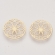 Paskirstytojas-konektorius, Flower of Life, auksuotas, 13x0.3mm, pakuotė 6vnt.
