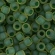Toho biseris TR-08-242F 8/0 Inside-Color Frosted Jonquil/Emerald-Lined 