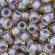 Toho biseris TR-08-926 8/0  Inside-Color Lt Topaz/Opaque Lavender-Lined
