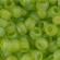 Toho biseris TR-06-164F 6/0 Transparent-Rainbow-Frosted Lime Green