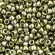 Toho biseris TR-15-457 15/0 Gold-Lustered Green Tea 