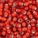 Toho biseris TR-11-25CF 11/0 Silver-Lined Frosted Ruby