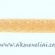 Atlasinė dvipusė juostelė kreminė, 3mm pločio, 1 metras