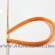 Atlasinė virvelė Manubens, storis 1,5mm