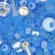 Toho biseris MIX3223 Aozora- Blue/Silver MIX