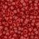 Toho biseris TR-15-5CF 15/0 Transparent Frosted Ruby