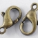 Užsegimas vėriniui žalvarinis 6x10mm