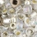 Toho biseris MIX3201 Junpaku-Crystal/Silver MIX