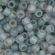 Toho biseris TR-11-176AF 11/0 Trans-Rainbow-Frosted Black Diamond