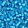 Toho biseris TR-11-23BF 11/0 Silver-Lined Frosted Dark Aquamarine 