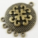 Paskirstytojas Žalvario 29x22mm