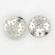 Perforuotas diskas sidabro spalvos 20mm