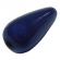Akrilinis karoliukas, 15x8mm, mėlynas