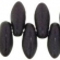  agger karoliukas 2,5/6mm, Dark Lila Pastel Rainbow