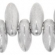 Dagger karoliukas 2,5/6mm, Matte Metallic Aliuminium