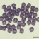 Čekiško stiklo karoliukas kubas violetinis 5mm