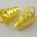 Aukso spalvos kepurėlė 10x16mm 
