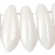 Dagger karoliukas 2,5/8mm, White  