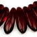 Dagger karoliukas 3x10mm, Ruby
