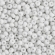 PRECIOSA rocailles. Balta-chalkwhite. Originali 50 g pakuotė. 10/0 dydis. Baltas