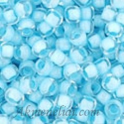 Toho biseris TR-11-976 11/0 Insidecrystal/Neon Ice Bl Lined