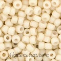 Toho biseris TR-11-762 11/0 Opaque Pastel Frosted Egg Shell