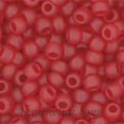 Toho biseris TR-11-5CF 11/0 Transparent Frosted Ruby