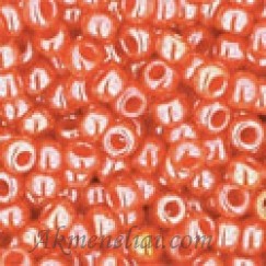 Toho biseris TR-11-129 11/0 Opaque-Lustered Pumpkin