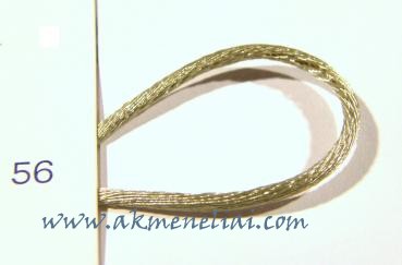 Atlasinė virvelė Manubens, storis 1,5mm