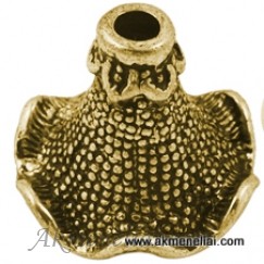 kepurele antikinio aukso spalvos16x20mm