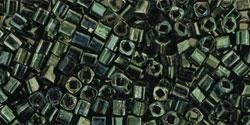 Toho biseris CUBE TC-01-Y503 1.5mm Hybrid Antiqued Metallic Black