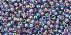 Toho biseris TR-11-166D 11/0 Transparent-Rainbow Sugar Plum
