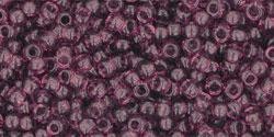 Toho biseris TR-11-6B 11/0 Transparent Med Amethyst