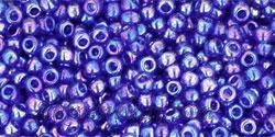 Toho biseris TR-11-87 11/0 Transparent Rainbow Cobalt