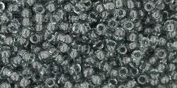 Toho biseris TR-11-9B 11/0 Transparent Gray