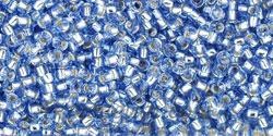 Toho biseris TR-15-33 15/0 Silver Lined Lt Sapphire