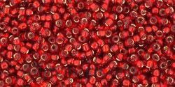 Toho biseris TR-15-25C 15/0 Silver Lined Ruby