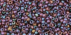 Toho biseris TR-15-251 15/0 Inside Color LusteredLT Amethyst/Jet Lined