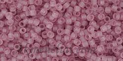 Toho biseris TR-15-6F 15/0 Transparent Frosted Lt Amethyst