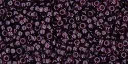 Toho biseris TR-15-6C 15/0 Transparent Amethyst