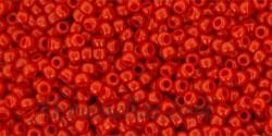 Toho biseris TR-15-45 15/0 Opaque Pepper Red