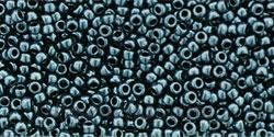 Toho biseris TR-15-81 15/0 Metallic Hematite