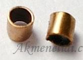 Spaustukai raudonojo vario spalvos vamzdeliai 1.5x1.5mm 1g. pakuotė