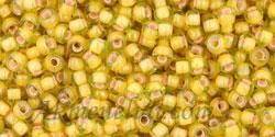 Toho biseris TR-11-302 11/0 Jonquil/Apricot Line