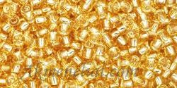 Toho biseris TR-11-22B 11/0 Silver Lined medium Topaz 