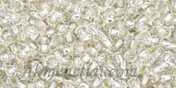 Toho biseris TR-11-21 11/0 Silver Lined Crystal