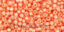 Toho biseris TR-11-2112 11/0 Silver Lined Milky Grapefruit